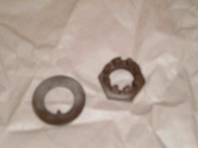 Spindle Axel Nut & Washer Set