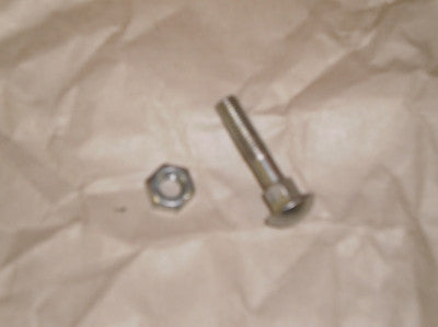 Track Carriage Bolt & Nut